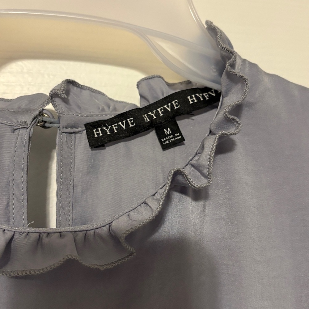 HYFVE Lavender Ruffled Top - Picture 3 of 3